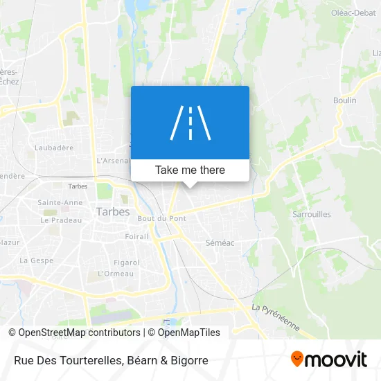 Rue Des Tourterelles map
