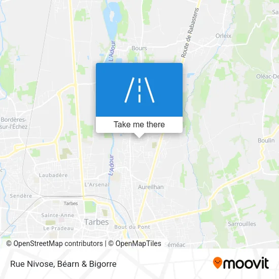Rue Nivose map