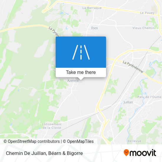 Chemin De Juillan map