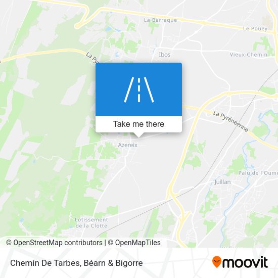 Chemin De Tarbes map