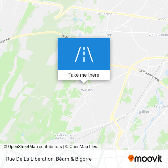 Rue De La Libération map
