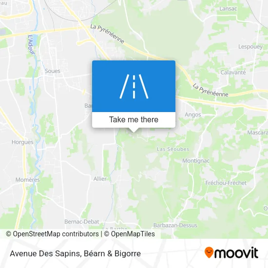Avenue Des Sapins map