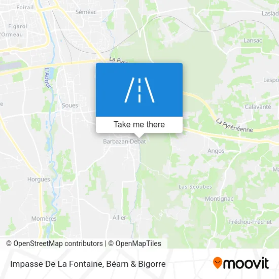 Impasse De La Fontaine map