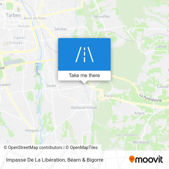 Impasse De La Libération map