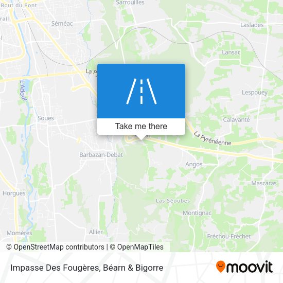 Impasse Des Fougères map
