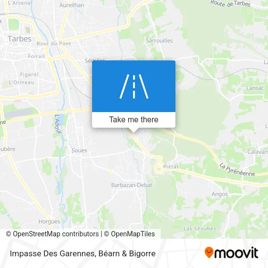 Impasse Des Garennes map