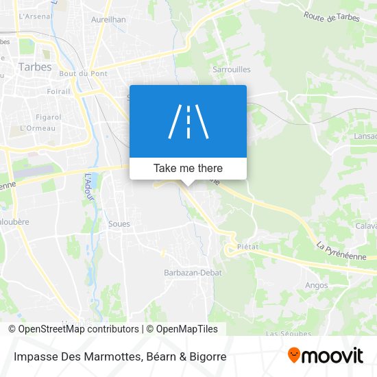 Impasse Des Marmottes map