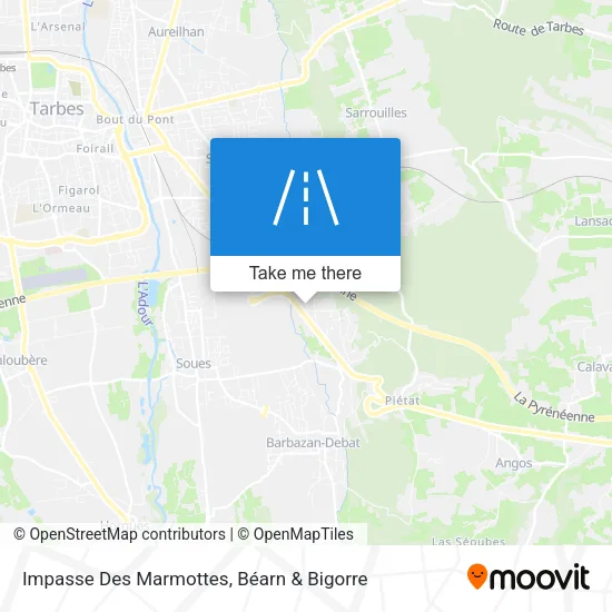 Impasse Des Marmottes map
