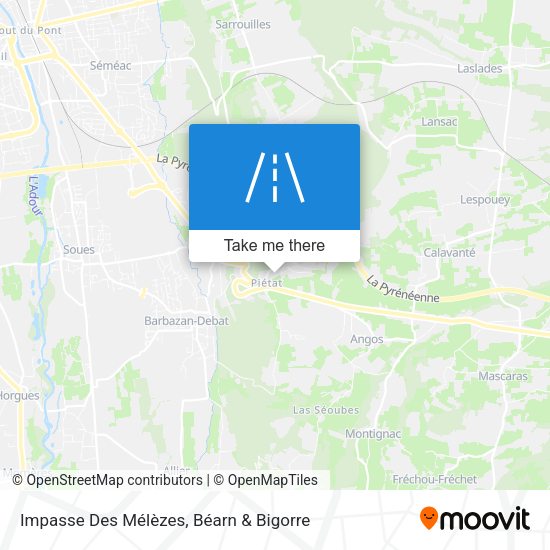 Impasse Des Mélèzes map