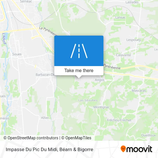 Impasse Du Pic Du Midi map