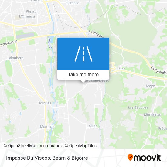 Impasse Du Viscos map