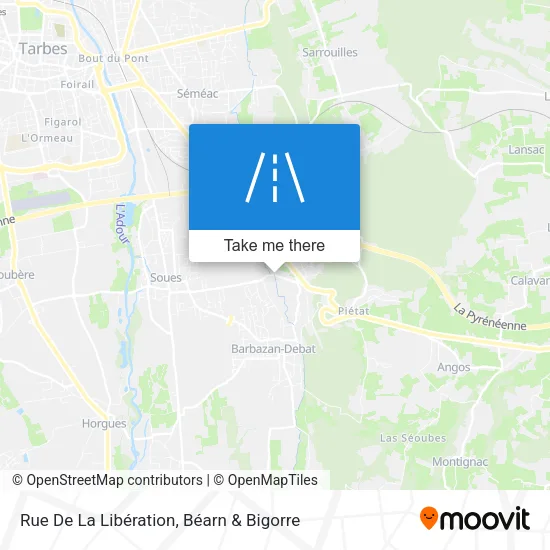Rue De La Libération map