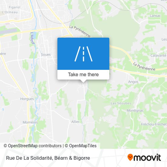 Rue De La Solidarité map