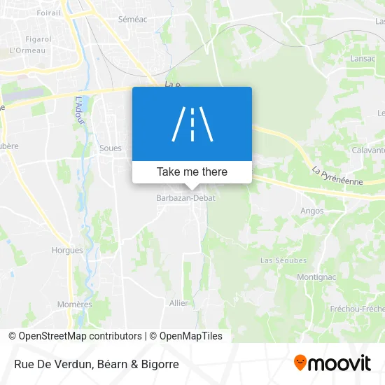 Rue De Verdun map