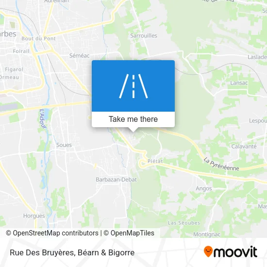 Rue Des Bruyères map