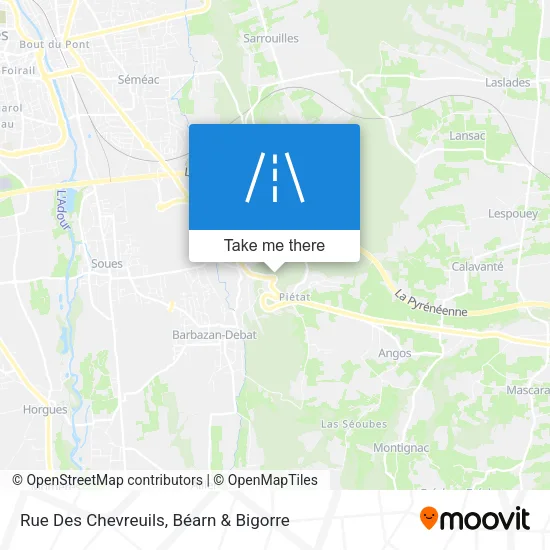Rue Des Chevreuils map