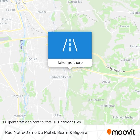 Rue Notre-Dame De Pietat map