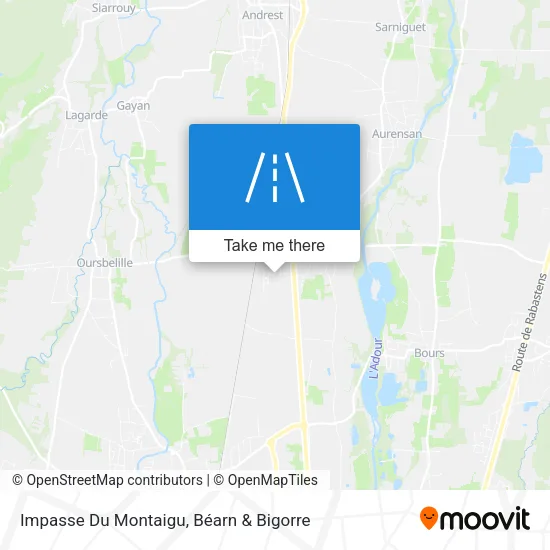 Impasse Du Montaigu map