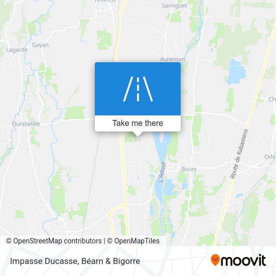 Impasse Ducasse map