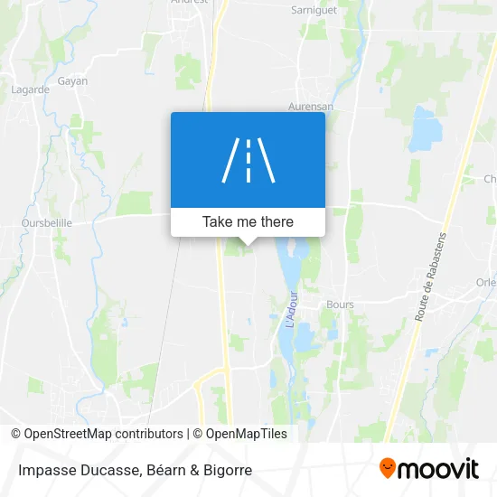 Impasse Ducasse map