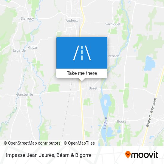 Impasse Jean Jaurès map