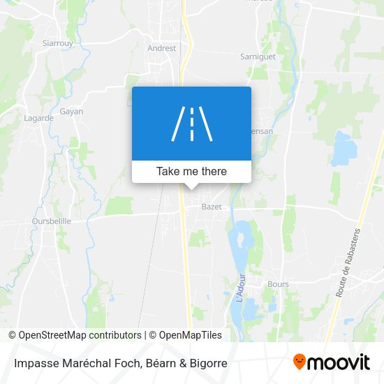 Impasse Maréchal Foch map