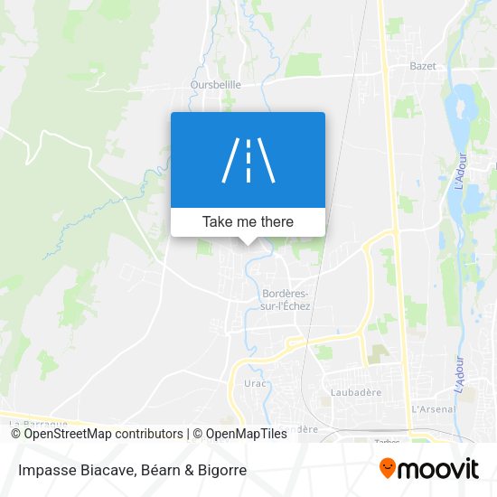Impasse Biacave map