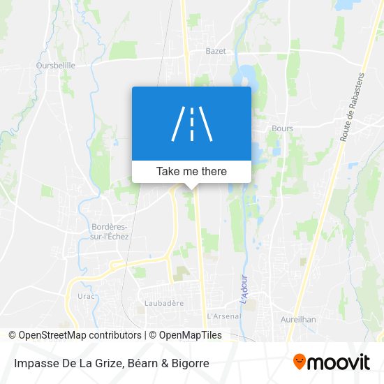 Impasse De La Grize map