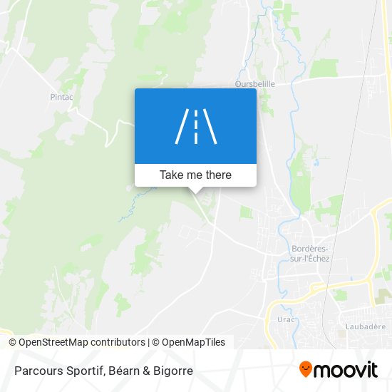 Parcours Sportif map