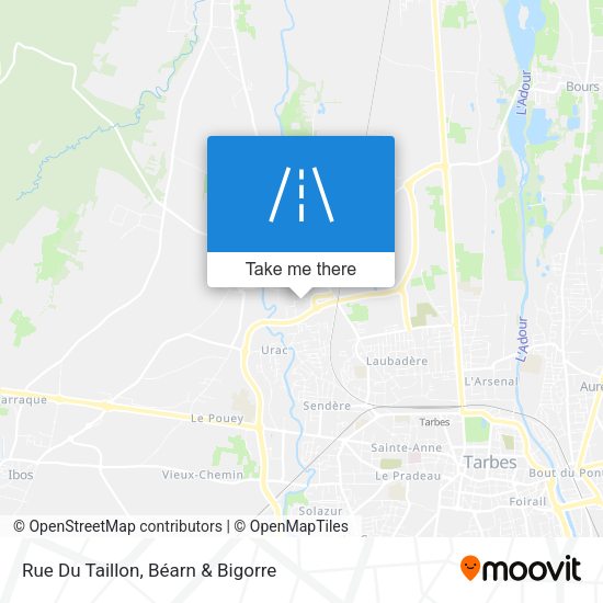 Rue Du Taillon map