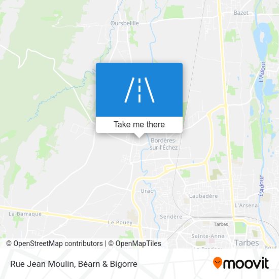 Rue Jean Moulin map