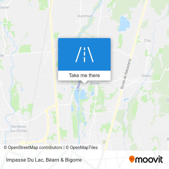 Impasse Du Lac map