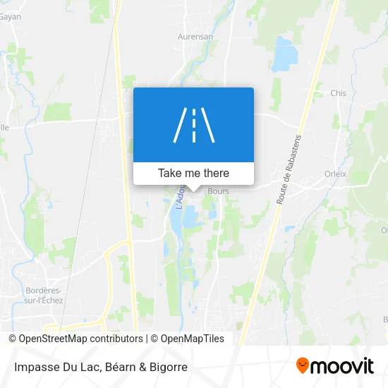 Impasse Du Lac map