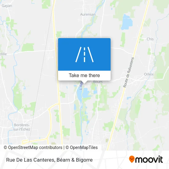 Rue De Las Canteres map