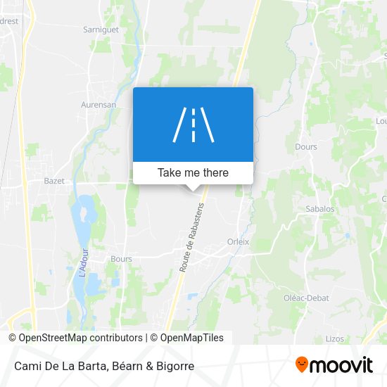Cami De La Barta map