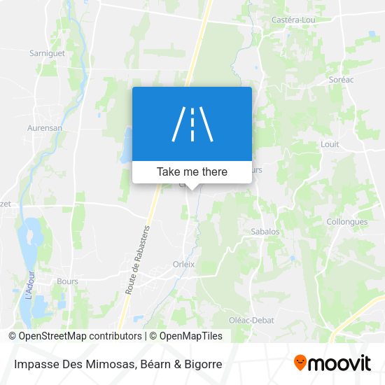 Impasse Des Mimosas map