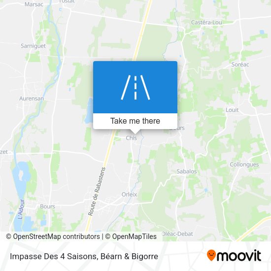 Impasse Des 4 Saisons map