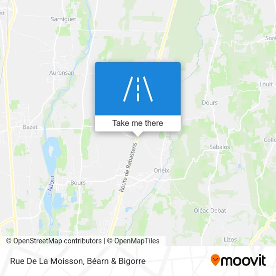Rue De La Moisson map