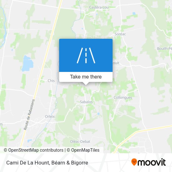 Cami De La Hount map