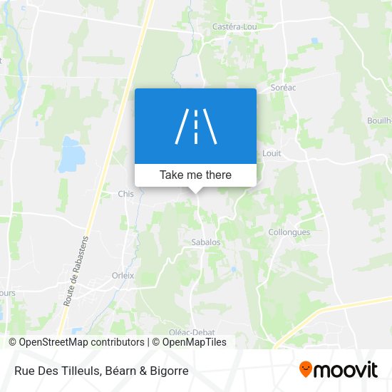 Rue Des Tilleuls map