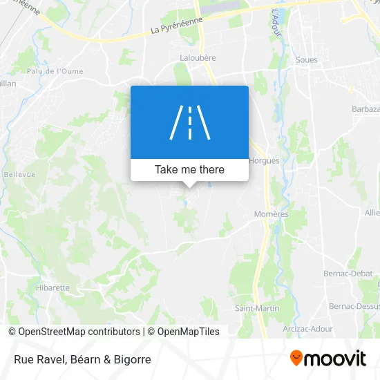 Rue Ravel map