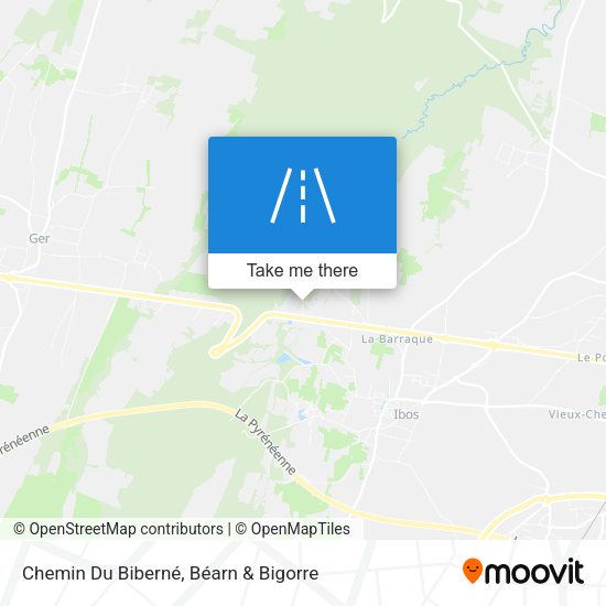 Chemin Du Biberné map