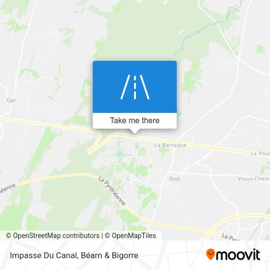 Impasse Du Canal map