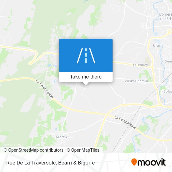 Rue De La Traversole map