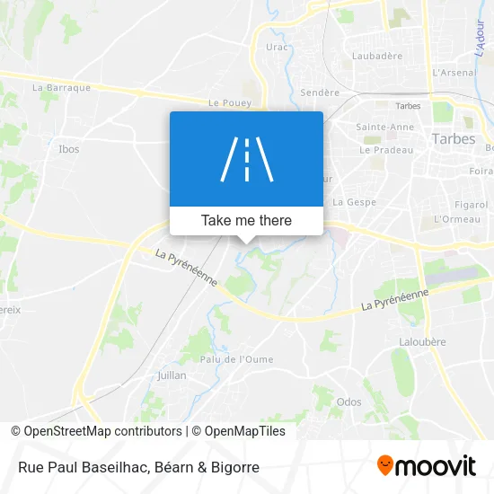 Rue Paul Baseilhac map