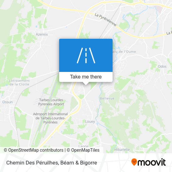 Chemin Des Péruilhes map