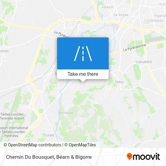 Chemin Du Bousquet map