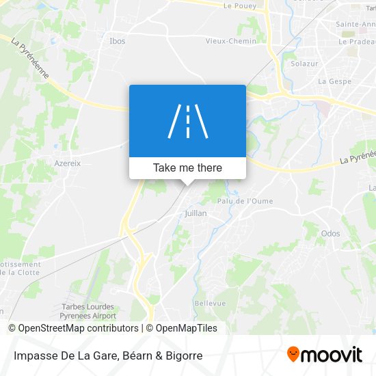 Impasse De La Gare map