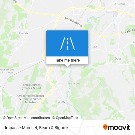 Impasse Marchet map