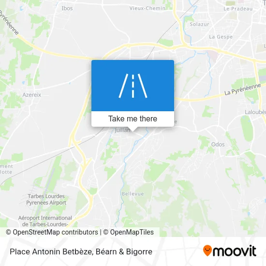 Place Antonin Betbèze map
